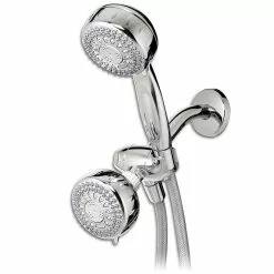 In Stock Hardwarestore Delivery 5-spray 3.5 In. Dual Shower Head And Handheld Shower Head In Chrome