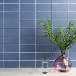 Bond Tile Victoria Border Blue 4 In. X 8 In. Matte Ceramic Wall Tile (28 Pieces, 6.02 Sq. Ft. / Case) -Bath and Faucet shop 2c5b13cd 2047 4433 bc05 66151967df41.66bbfe8177fe892aed996e194d13862a 1800x1800