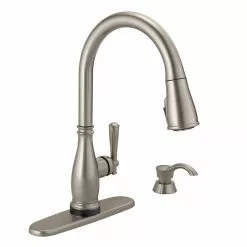 In Stock Hardwarestore Delivery Charmaine Single-Handle Pull-Down Sprayer Kitchen Faucet With Touch2O And ShieldSpray Technologies In Venetian Bronze -Bath and Faucet shop 2cb27223d237c771b44ddf2453222efc 1800x1800