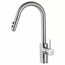 In Stock Hardwarestore Delivery Single-Handle Pull-Down Sprayer Kitchen Faucet With 2-Function Sprayhead In Matte Black -Bath and Faucet shop 2da1ad88cef6666347ef3ebaba5c2f5e 1800x1800