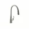 In Stock Hardwarestore Delivery Simplice Single-Handle Pull-Down Sprayer Kitchen Faucet With DockNetik And Sweep Spray In Vibrant Stainless 1 In Stock Hardwarestore Delivery Simplice Single-Handle Pull-Down Sprayer Kitchen Faucet With DockNetik And Sweep Spray In Vibrant Stainless -Bath and Faucet shop 2e45c40198f94c1bff53361ad7d24472 1800x1800