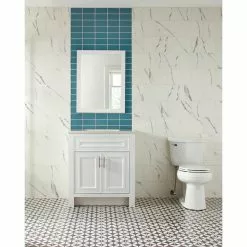 Jeffrey Court Caribbean Water Blue 3 In. X 6 In. Glossy Glass Wall Tile (1 Sq. Ft. / Pack) -Bath and Faucet shop 2f16caa3789ec6fe10db9448df7f8368 1800x1800