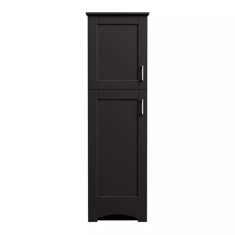 MagickWoods Elements Brighton 18"W X 19"D X 60"H Dark Chocolate Linen Cabinet 11 MagickWoods Elements Brighton 18"W X 19"D X 60"H Dark Chocolate Linen Cabinet - Image 9