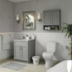 MagickWoods Elements Stratton 24"W X 7"D X 28"H Gray Bathroom Wall Cabinet 22 MagickWoods Elements Stratton 24"W X 7"D X 28"H Gray Bathroom Wall Cabinet -Bath and Faucet shop 30045 beautyscene3 mw 1800x1800