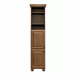 MagickWoods Elements Manchester 20-3/16"W X 22-7/16"D X 84"H Mocha Linen Cabinet