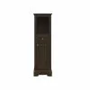 MagickWoods Libertyville 18"W X 18"D X 60"H Deep Mocha Linen Cabinet -Bath and Faucet shop 30265 mirev mw 1800x1800