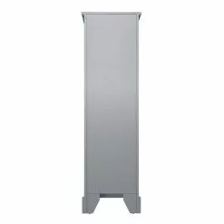 MagickWoods Libertyville 18"W X 18"D X 60"H Cloud Gray Linen Cabinet -Bath and Faucet shop 30277 bvrev mw 1800x1800