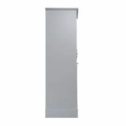 MagickWoods Libertyville 18"W X 18"D X 60"H Cloud Gray Linen Cabinet -Bath and Faucet shop 30277 flvrev mw 1800x1800