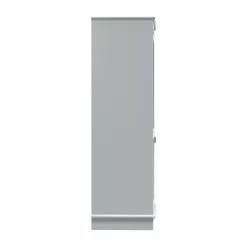 MagickWoods Windermere 17"W X 18"D X 60"H Cloud Gray Linen Cabinet -Bath and Faucet shop 30343 flvrev1 mw 1800x1800