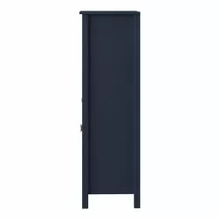 MagickWoods Montgomery 19"W X 18-1/2"D X 60"H Midnight Blue Linen Cabinet -Bath and Faucet shop 31019 frv mw 1800x1800