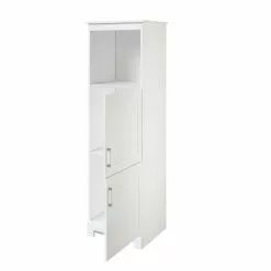 MagickWoods Elements Staverton 18-1/2"W X 15-1/8"D X 60"H White Linen Cabinet -Bath and Faucet shop 31037 rov mw 1800x1800