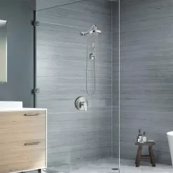 In Stock Hardwarestore Delivery 6-spray 7 In. Dual Shower Head And Handheld Shower Head With Low Flow In Chrome -Bath and Faucet shop 32706b9eb99760589184024c0250149a 1800x1800