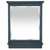 In Stock Hardwarestore Delivery 29.00 In. W X 36.00 In. H Framed Rectangular Beveled Edge Bathroom Vanity Mirror In Harbor Blue -Bath and Faucet shop 32c3b8c5aed99166434fa22387721dee 1800x1800