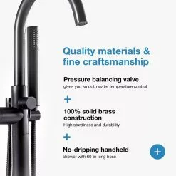 In Stock Hardwarestore Delivery Athena Single-Handle Floor-Mounted Roman Tub Faucet With Hand Shower In Brushed Nickel 18 In Stock Hardwarestore Delivery Athena Single-Handle Floor-Mounted Roman Tub Faucet With Hand Shower In Brushed Nickel -Bath and Faucet shop 3426b4f015402e6bced19ddd04878c48 1800x1800