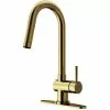 In Stock Hardwarestore Delivery Gramercy Single-Handle Pull-Down Sprayer Kitchen Faucet With Deck Plate In Matte Gold 1 In Stock Hardwarestore Delivery Gramercy Single-Handle Pull-Down Sprayer Kitchen Faucet With Deck Plate In Matte Gold -Bath and Faucet shop 359f91e3682ad8c3fb88d4f724608ca7 1800x1800
