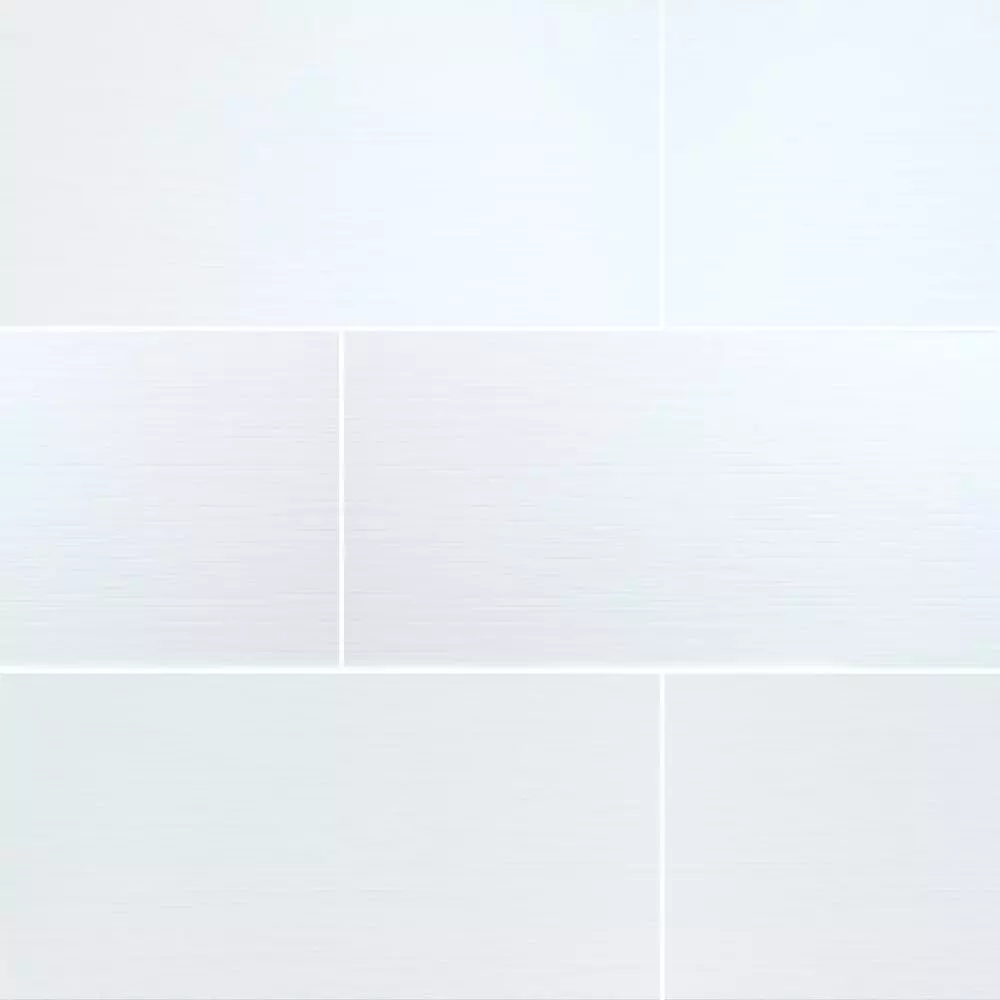 MSI Dymo White Stripe 12 In. X 24 In. Glossy Ceramic Wall Tile (16 Sq. Ft. / Case) 5 MSI Dymo White Stripe 12 In. X 24 In. Glossy Ceramic Wall Tile (16 Sq. Ft. / Case) - Image 3
