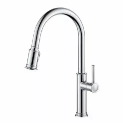 In Stock Hardwarestore Delivery Sellette Single-Handle Pull-Down Sprayer Kitchen Faucet With Dual Function Sprayhead In Spot Free Stainless Steel -Bath and Faucet shop 37a20d5516adfbdbff6b65ab404bdf5a 1800x1800