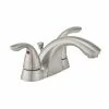 In Stock Hardwarestore Delivery Builders 4 In. Centerset 2-Handle Low-Arc Bathroom Faucet In Brushed Nickel -Bath and Faucet shop 383b69cb6144772830018be6bda6d424 1800x1800