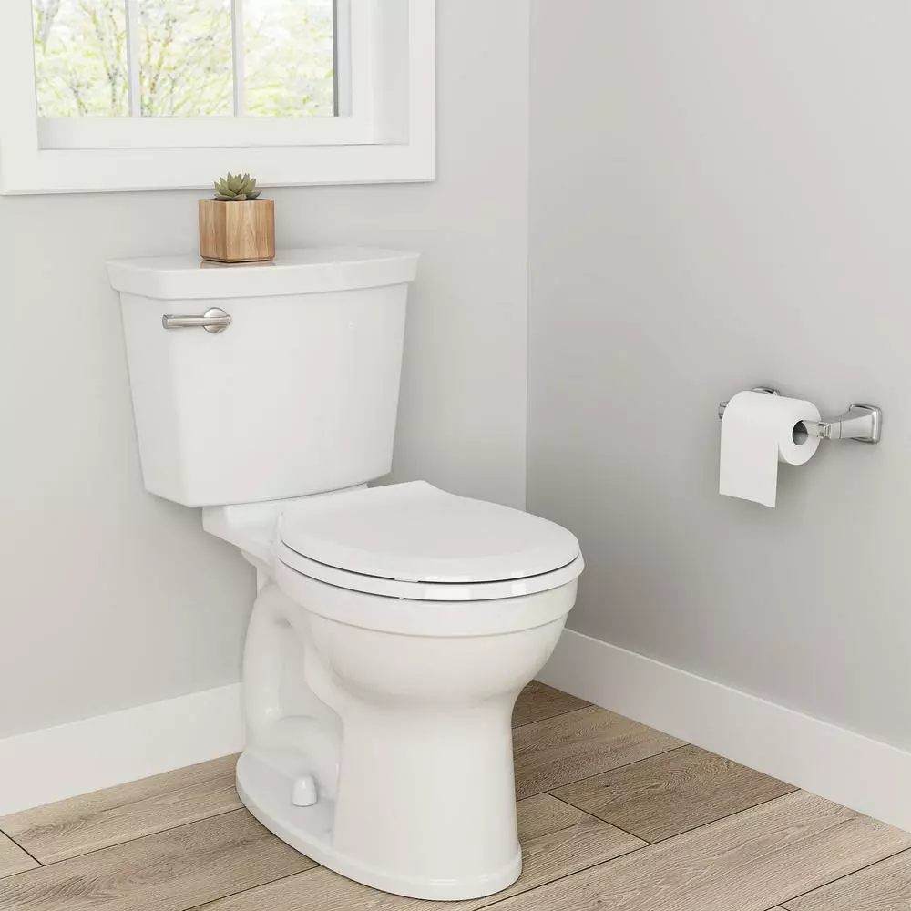 American Standard Champion Tall Height 2-Piece High-Efficiency 1.28 GPF Single Flush Round Front Toilet In White Seat Included 11 American Standard Champion Tall Height 2-Piece High-Efficiency 1.28 GPF Single Flush Round Front Toilet In White Seat Included - Image 9