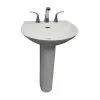 Barclay Products Reserva 600 22 In. Pedestal Combo Bathroom Sink For 8 In. Widespread In White -Bath and Faucet shop 39569e618699c25cce8d4e7866f27b81 1800x1800