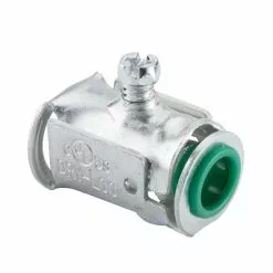 In Stock Hardwarestore Delivery 3/8 In. Flexible Metal Conduit (FMC) Snap-In Connectors (5-Pack)