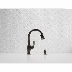 In Stock Hardwarestore Delivery Worth Single-Handle Pull-Down Sprayer Kitchen Faucet In Oil Rubbed Bronze -Bath and Faucet shop 39817ca1457a362b73ee1e3921ba0645 1800x1800