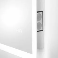 In Stock Hardwarestore Delivery 24 In. X 30 In. LED Wall Mirror With Bluetooth Speakers -Bath and Faucet shop 39873cc0ff8c2a4f330bc0d81aef3051 1800x1800