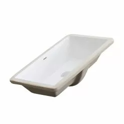Boyel Living 21 In. X 13 In. Ceramic Rectangular Lavatory Undercounter Bathroom Sink In White -Bath and Faucet shop 3997355917cebd5055dc22f6542b8bd6 7bb0b65f 0da2 4bdc a1af 15576237b480 1800x1800