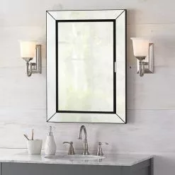 In Stock Hardwarestore Delivery 23-1/2 In. W X 33-1/2 In. H Fog Free Framed Recessed Or Surface-Mount Mirror On Mirror Bath Medicine Cabinet In Black -Bath and Faucet shop 3aea544160c2ae320d2759d2fda708c2 1800x1800