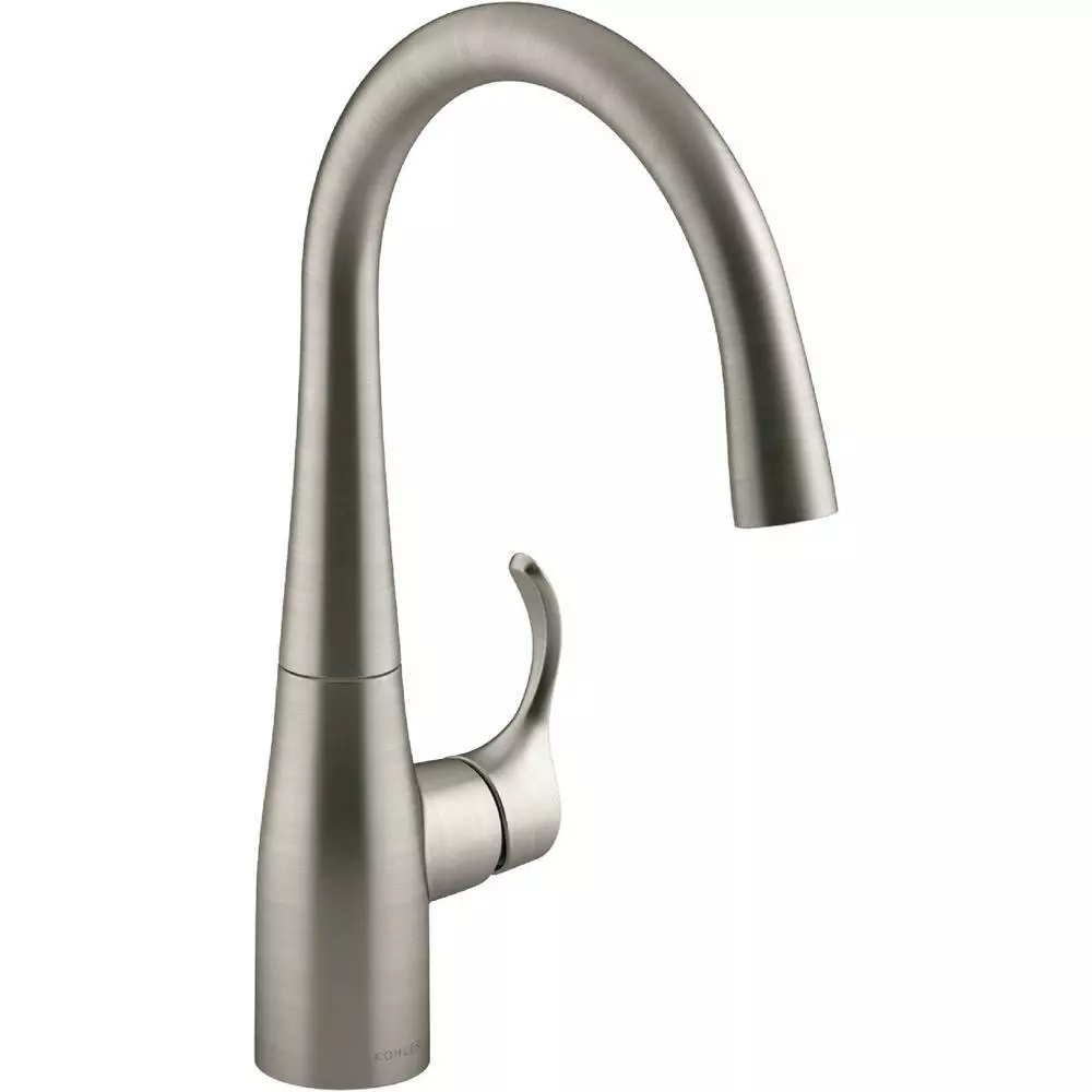 In Stock Hardwarestore Delivery Simplice Single-Handle Bar Faucet In Vibrant Stainless 6 In Stock Hardwarestore Delivery Simplice Single-Handle Bar Faucet In Vibrant Stainless - Image 4