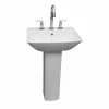 Barclay Products Summit 600 Pedestal Combo Bathroom Sink In White -Bath and Faucet shop 3b7f12f912868e479dbdf9c7b3febf16 3e623277 4420 430d b077 c7f0787813f3 1800x1800