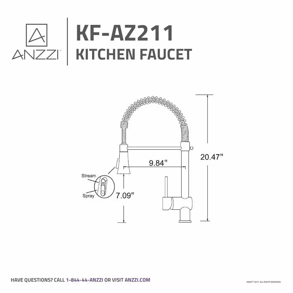 In Stock Hardwarestore Delivery Carriage Single Handle Standard Kitchen Faucet In Brushed Nickel 5 In Stock Hardwarestore Delivery Carriage Single Handle Standard Kitchen Faucet In Brushed Nickel - Image 3