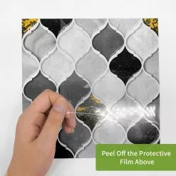 CUH 10Pcs Moroccan Tile Stickers Self-adhesive Wall Stickers Kitchen Bathroom Decor -Bath and Faucet shop 3ecd1269 1053 47d7 919e 86628aec98b6.a32515927fea28550d30d57fe1a346a1 1800x1800