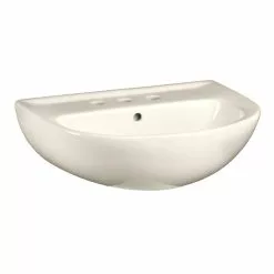 American Standard Evolution 5-1/2 In. Pedestal Sink Basin With 4 In. Faucet Centers In White -Bath and Faucet shop 3f1cd7d281bc5cad79fc5ee0e230d293 1800x1800