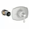 GROHE Brushed Nickel Lever Shower Handle