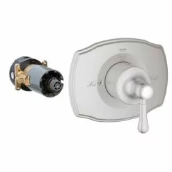 GROHE Brushed Nickel Lever Shower Handle