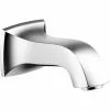 Hansgrohe Satin Chrome Bathtub Spout -Bath and Faucet shop 4011097631851xl 1800x1800