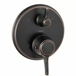 Hansgrohe Rubbed Bronze Lever Shower Handle