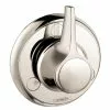 Hansgrohe Polished Nickel Lever Shower Handle -Bath and Faucet shop 4011097676838xl 1800x1800