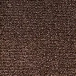 House Home & More Indoor/Outdoor Carpet With Rubber Marine Backing - Dark Brown 6' X 10' - Several Sizes Available - Carpet Flooring For Patio, Porch, Deck, Boat, Basement Or Garage