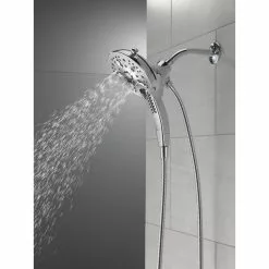 In Stock Hardwarestore Delivery In2ition 5-Spray 6.06 In. Wall Mount Dual Shower Heads With H2Okinetic Technology In Chrome -Bath and Faucet shop 41268fb435e8fa148118261831681273 1800x1800
