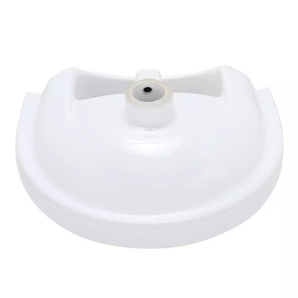 Whitehaus Collection Isabella Collection Wall-Mounted Bathroom Sink In White 8 Whitehaus Collection Isabella Collection Wall-Mounted Bathroom Sink In White - Image 6