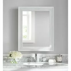 In Stock Hardwarestore Delivery 24 In. X 30 In. Fog Free Recessed Or Surface Mount Herringbone Medicine Cabinet -Bath and Faucet shop 4274d681c7a8e522fb83f51cdf428c1c 1800x1800