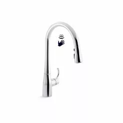 In Stock Hardwarestore Delivery Simplice Touchless Single-Handle Pull-Down Sprayer Kitchen Faucet In Polished Chrome 15 In Stock Hardwarestore Delivery Simplice Touchless Single-Handle Pull-Down Sprayer Kitchen Faucet In Polished Chrome -Bath and Faucet shop 438b1768a04cfbac9d907dd192068bc2 1800x1800