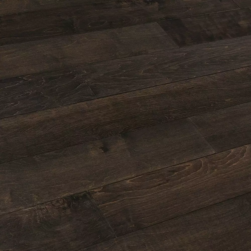BuildDirect Maple - Dark Chocolate 2mm Thick RL X 6" Engineered Hardwood Flooring (24 Sq Ft Per Box) 3 BuildDirect Maple - Dark Chocolate 2mm Thick RL X 6" Engineered Hardwood Flooring (24 Sq Ft Per Box)