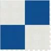 Perfection Floor Tile SodaPop Shoppe White And Blue 20-in X 20-in Water Resistant Interlocking Luxury Flooring (16.7-sq Ft)