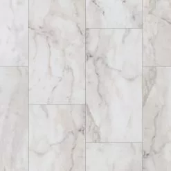 SMARTCORE Tile Aspen Marble 12-in X 24-in Waterproof Luxury Flooring (15.5-sq Ft) -Bath and Faucet shop 44889858 9db99107 fc77 4b97 97c3 52063995aa46 1800x1800