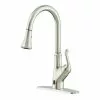 In Stock Hardwarestore Delivery Brisbane Single-Handle Pull Down Sprayer Sensor Kitchen Faucet Brushed Nickel