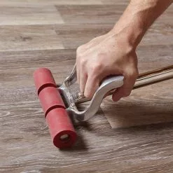 TrafficMaster Brushed Oak Taupe 6 In. W X 36 In. L Luxury Vinyl Plank Flooring (24 Sq. Ft. / Case) -Bath and Faucet shop 44e3e0182b154830c9e9f300ed364cbc 1800x1800