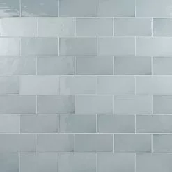 Bond Tile Thames Blue 5 In. X 10 In. Glazed Ceramic Wall Tile (28 Pieces 10.76 Sq. Ft. / Box)